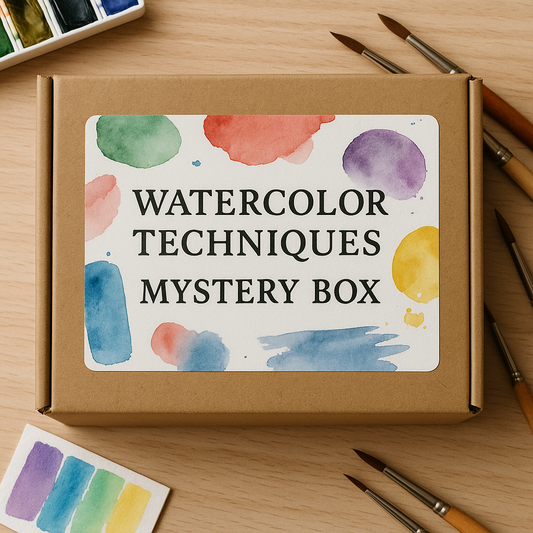 Watercolor  Mystery Box