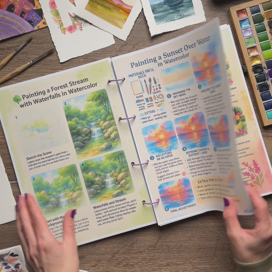 100+ Free Watercolor Techniques