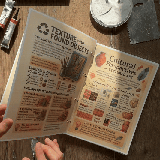 Textured Arts Book